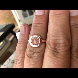 Foschini Ring Pink Rose Color